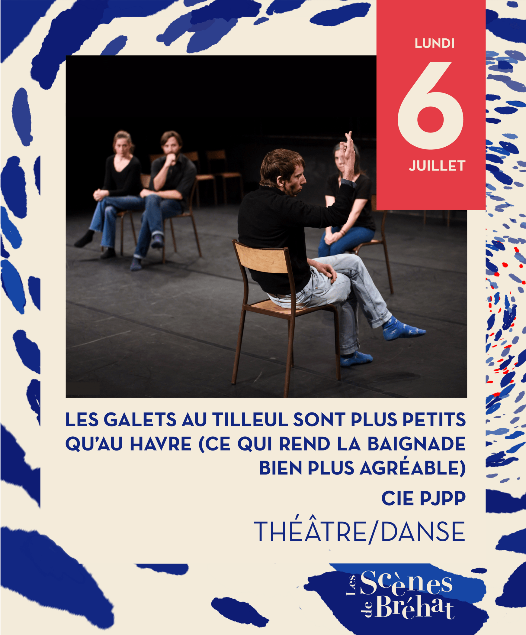 Les galets au tilleul sont plus petits qu'au havre